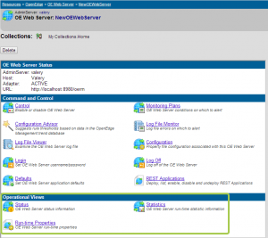 OpenEdge Management - Web Server Operational Views 