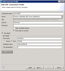 pdsoe add sql db connection