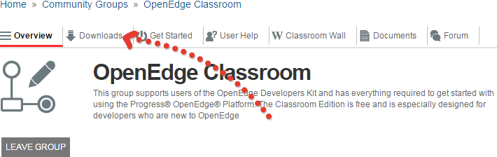 OpenEdge Classroom Downloads