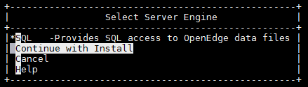OpenEdge Select Server Engine